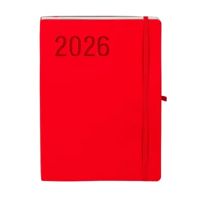 Antra Kalendarz 2026 Impresja B5 TDW czerwony