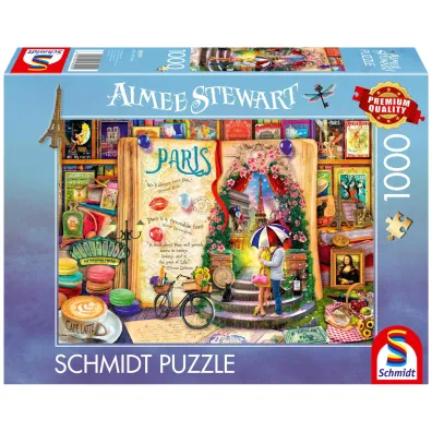 Puzzle PQ 1000 el. Wspomnienia z Pary�a / Francja Schmidt