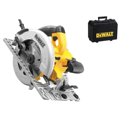 Dewalt Pilarka tarczowa 190mm/1600w dwe576k do szyny walizka