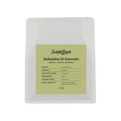 Instytut Kawy Kawa ziarnista Kolumbia El Porvenir Filter 250 g