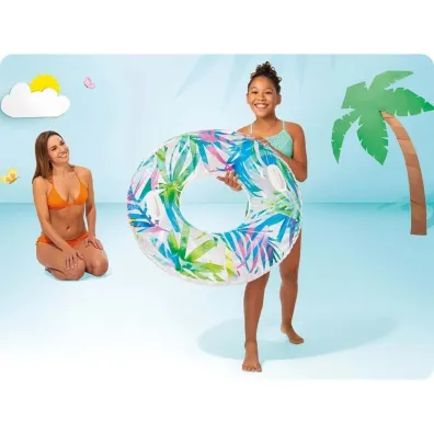 Ko�o w tropikalne z uchwytami MIX Intex