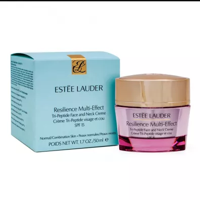 Est�e Lauder Resilience Multi-Effect Tri-Peptide Face and Neck Creme SPF15 krem do twarzy do cery normalnej i mieszanej 50 ml