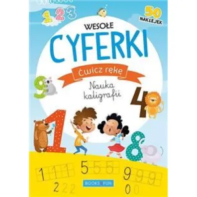 �wicz r�k�. Nauka kaligrafii. Weso�e cyferki