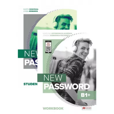 Pakiet New Password B1+. Ksika ucznia papierowa + Zeszyt wicze + dostp do wersji cyfrowych + On-the-Go Practice w aplikacji MEE - Lynda Edwards, Marta Rosiska, Karolina Kotorowicz-Jasiska, Joanna  Sobierska-Paczesny