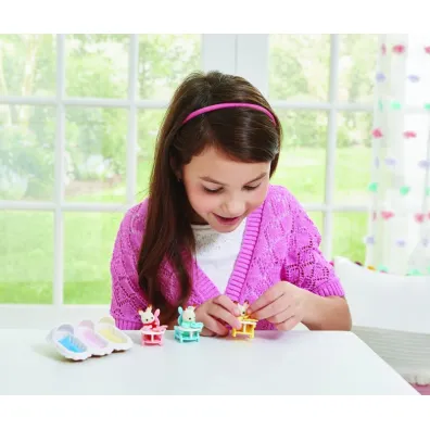 Sylvanian Trojaczki Kr�liczk�w z czekoladowymi uszami