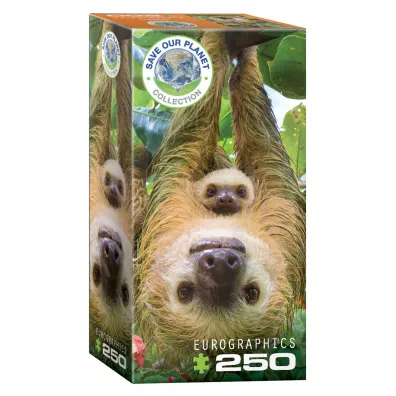 Puzzle 250 el. Sloths Eurographics