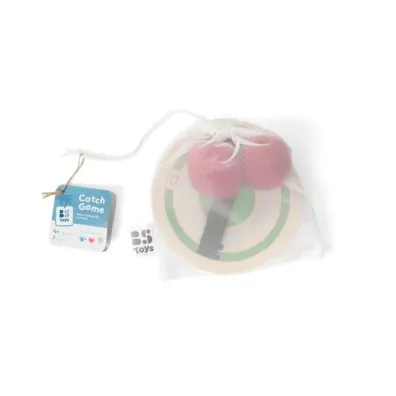 Paletki na rzep z pi�k� drewniane Bs Toys