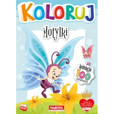 Motylki. Koloruj