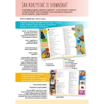 Id� do szko�y. Obrazkowy s�ownik angielsko-polski polsko-angielski
