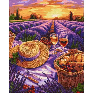 Ideyka Malowanie po numerach - Purpurowy horyzont 40x50cm
