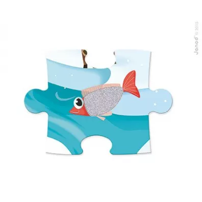 Puzzle sensoryczne Lodowa kraina Janod