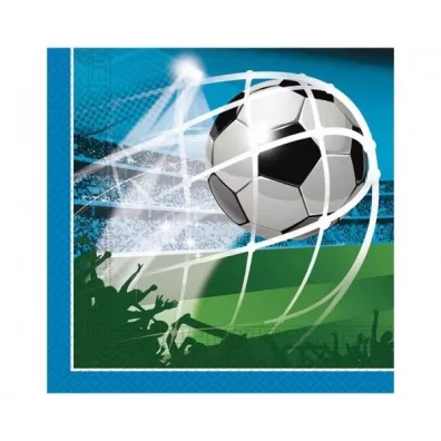 Godan Serwetki papierowe Soccer Fans 33 x 33 cm
