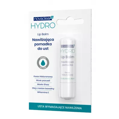 Novaclear Pomadka nawil�aj�ca do ust Kwas hialuronowy 4.9 g