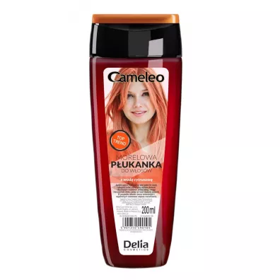 Cameleo P�ukanka do w�os�w z wod� cytrusow� Morelowa 200 ml
