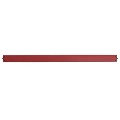 Pbs Listwa zaciskaj�ca DONAU, PVC, A4, 10mm, do 100 kartek, czerwona