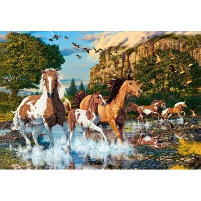Puzzle 1000 el. Horse Wonderland Castorland