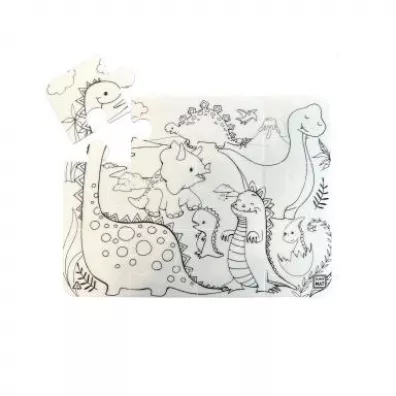 Funny puzzle Dinozaury 44x37 cm Strigo
