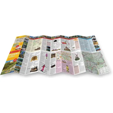 Pieniny i Gorce laminowany map&guide XL 2w1 przewodnik i mapa