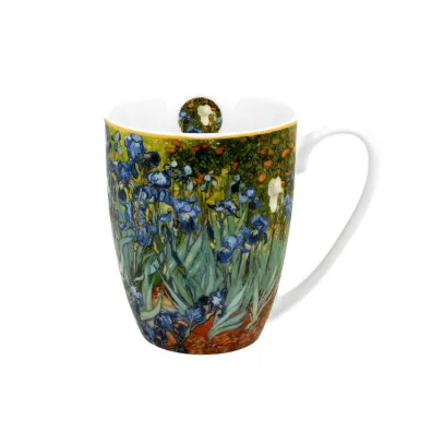 Duo Sp. z o.o. Porcelanowy kubek Van Gogh Irises 350 ml