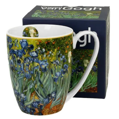 Duo Sp. z o.o. Porcelanowy kubek Van Gogh Irises 350 ml