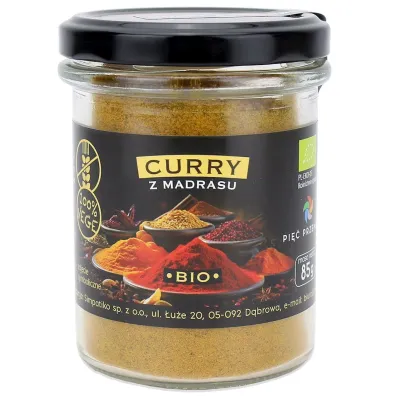 Pi�� Przemian Curry z Madrasu bezglutenowe 85 g Bio