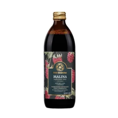 Herbal Monasterium Malina Sok z witamin� C Suplement diety 500 ml