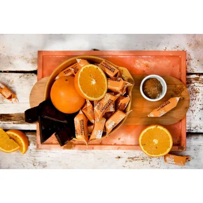 Super Kr�wka Kr�wki czekolada z pomara�cz� bezmleczne bezglutenowe 150 g Bio
