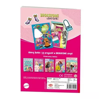 Barbie. Brokatowe ubieranki