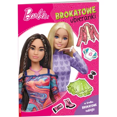 Barbie. Brokatowe ubieranki
