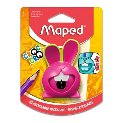 Maped Temper�wka Croc Croc Innowation 2 otwory r�owa