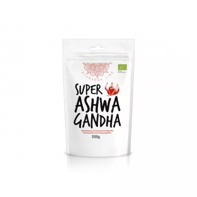 Diet-Food Sproszkowana ashwagandha (e-sze indyjski) 200 g Bio
