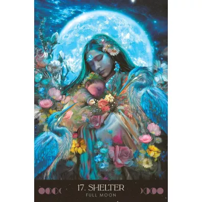 Moon Temple Oracle, karty do wrenia