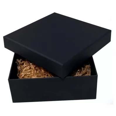 Ziemia Obiecana Pude�ko tekturowe kraft czarne 23x16x6.5 cm