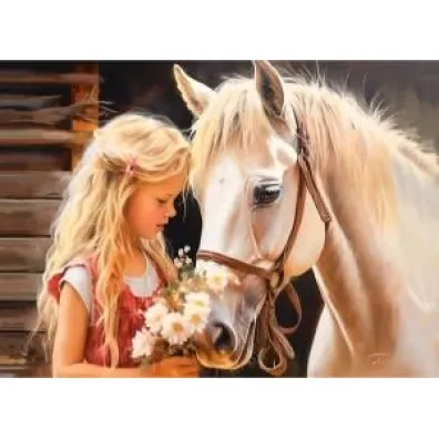 Puzzle 200 el. My Friend Horse Castorland