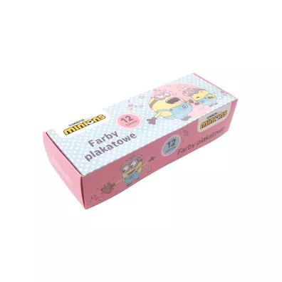 Beniamin Farby plakatowe Minionki 12 x 20 ml