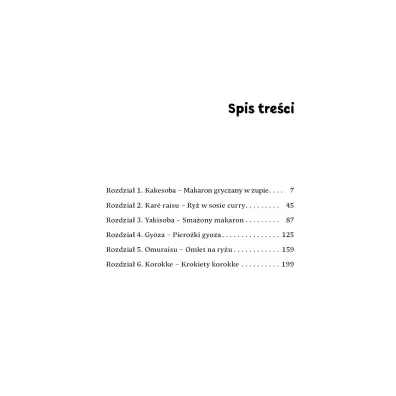 Kamogawa. Menu szcz�cia