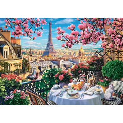 Puzzle PQ 1000 el. �niadanie w Pary�u Schmidt