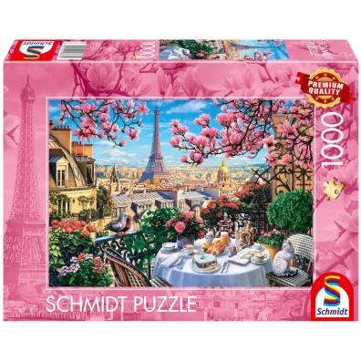 Puzzle PQ 1000 el. �niadanie w Pary�u Schmidt