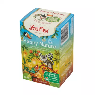Yogi Tea Herbatka korzenno-owocowa (happy nature) 17 sasz. Bio