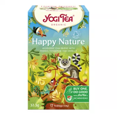 Yogi Tea Herbatka korzenno-owocowa (happy nature) 17 sasz. Bio