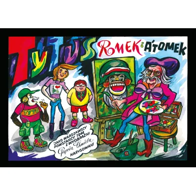 Tytus, Romek i A`tomek jako warszawscy powsta�cy 1944. Z wyobra�ni Papcia Chmiela narysowani - Henryk Jerzy Chmielewski
