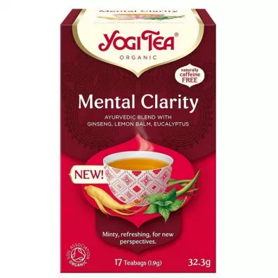 Yogi Tea Herbatka ajurwedyjska jasno umysu (mental clarity) 17 x 1.9 g Bio