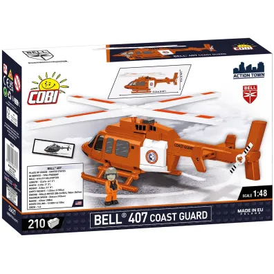 Action Town. Bell 407 Coast Guard