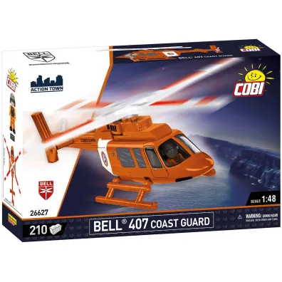 Action Town. Bell 407 Coast Guard
