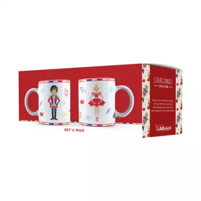 Bialetti Zestaw kubk�w Nutcracker 2 x 300 ml