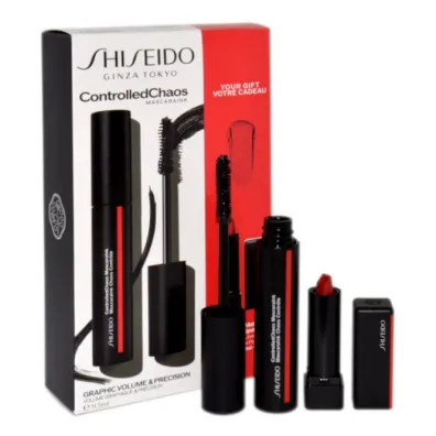 Shiseido Zestaw Mascara ink + Mini Modern Matte Pomadka do ust 11.5 ml + 2.5 g
