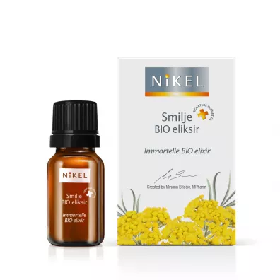 Nikel Antyoksydacyjny eliksir naturalny z wycigiem z kwiatu immortelle 10 ml