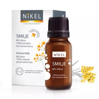 Nikel Antyoksydacyjny eliksir naturalny z wycigiem z kwiatu immortelle 10 ml