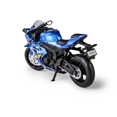 MSZ Motocykl Suzuki GSX-R1000 niebieski 1:18 Daffi