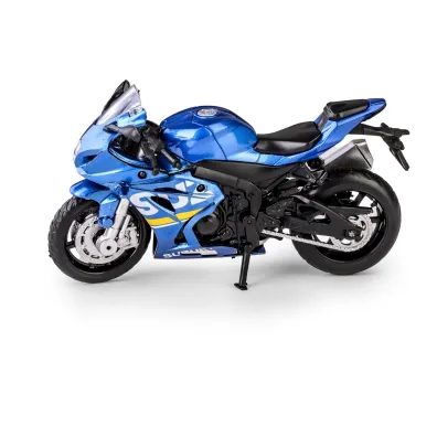 MSZ Motocykl Suzuki GSX-R1000 niebieski 1:18 Daffi